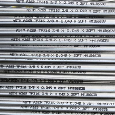 ASTM A269 Tubi tal-Azzar Stainless Steel